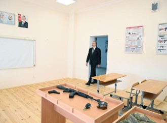 Prezident İlham Əliyev Ağdam rayonunun Kəngərli kəndinin birinci mərhələsinin açılışında iştirak edib