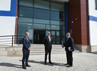 Prezident İlham Əliyev Ağdam rayonunun Kəngərli kəndinin birinci mərhələsinin açılışında iştirak edib