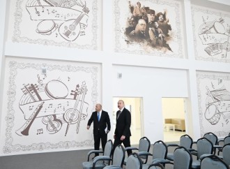 Prezident İlham Əliyev Ağdam rayonunun Kəngərli kəndinin birinci mərhələsinin açılışında iştirak edib