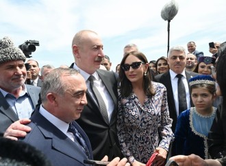 Prezident İlham Əliyev və Birinci xanım Mehriban Əliyeva Ağdam Muğam Mərkəzinin açılışında iştirak ediblər
