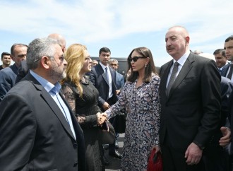 Prezident İlham Əliyev və Birinci xanım Mehriban Əliyeva Ağdam Muğam Mərkəzinin açılışında iştirak ediblər