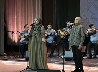 Prezident İlham Əliyev və Birinci xanım Mehriban Əliyeva Ağdam Muğam Mərkəzinin açılışında iştirak ediblər