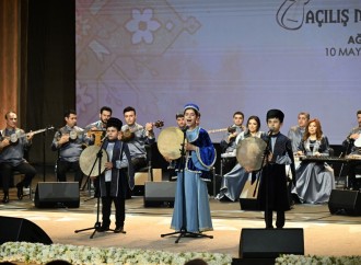 Prezident İlham Əliyev və Birinci xanım Mehriban Əliyeva Ağdam Muğam Mərkəzinin açılışında iştirak ediblər
