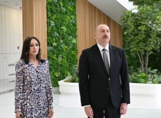 Prezident İlham Əliyev və Birinci xanım Mehriban Əliyeva Ağdam Muğam Mərkəzinin açılışında iştirak ediblər