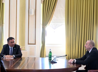 Prezident İlham Əliyev TDT-nin daxili işlər nazirlərinin ikinci görüşünün iştirakçılarından ibarət nümayəndə heyətini qəbul edib