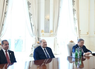 Prezident İlham Əliyev Misir Senatının sədrini qəbul edib