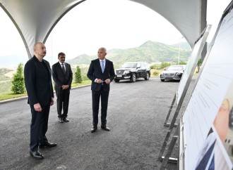 Prezident İlham Əliyev “LATIFA” Laçın tikiş fabrikinin açılışında iştirak edib