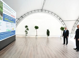 Prezident İlham Əliyev Laçında “Aşağı Malıbəyli” və “Mirik” su elektrik stansiyalarının açılışında iştirak edib