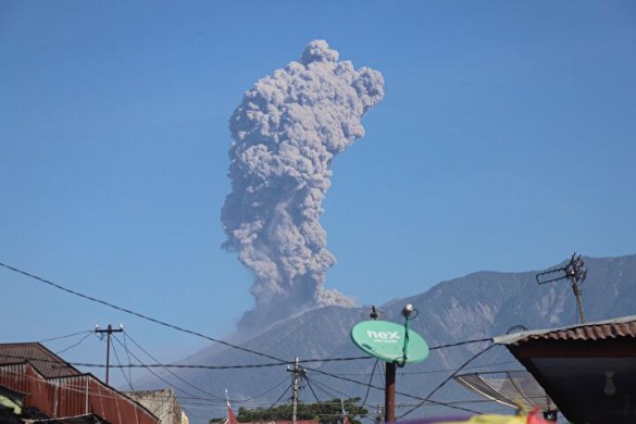 İndoneziyada Merapi vulkanının aktivliyi artır