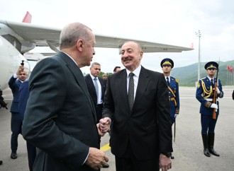 Prezident İlham Əliyev və Türkiyə Prezidenti Rəcəb Tayyib Ərdoğan Laçın Beynəlxalq Hava Limanının açılış mərasimində iştirak ediblər