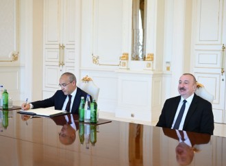 Prezident İlham Əliyev Birləşmiş Ərəb Əmirliklərinin iş adamlarından ibarət nümayəndə heyətini qəbul edib