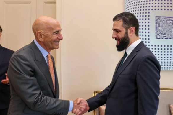 Trampın nümayəndəsi Tomas Barak Suriya ilə münasibətləri bərpa edir