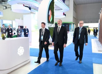 Prezident İlham Əliyev 30-cu “Caspian Oil and Gas”, 13-cü “Caspian Power” və 30-cu “Baku Energy Forum”un rəsmi açılış mərasimində çıxış edib