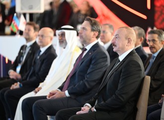Prezident İlham Əliyev 30-cu “Caspian Oil and Gas”, 13-cü “Caspian Power” və 30-cu “Baku Energy Forum”un rəsmi açılış mərasimində çıxış edib