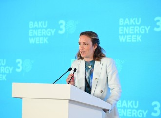 Prezident İlham Əliyev 30-cu “Caspian Oil and Gas”, 13-cü “Caspian Power” və 30-cu “Baku Energy Forum”un rəsmi açılış mərasimində çıxış edib