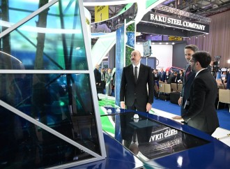 Prezident İlham Əliyev 30-cu “Caspian Oil and Gas”, 13-cü “Caspian Power” və 30-cu “Baku Energy Forum”un rəsmi açılış mərasimində çıxış edib