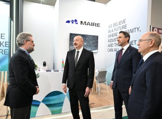 Prezident İlham Əliyev 30-cu “Caspian Oil and Gas”, 13-cü “Caspian Power” və 30-cu “Baku Energy Forum”un rəsmi açılış mərasimində çıxış edib