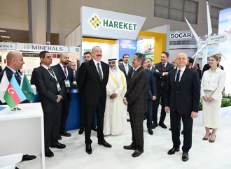 Prezident İlham Əliyev 30-cu “Caspian Oil and Gas”, 13-cü “Caspian Power” və 30-cu “Baku Energy Forum”un rəsmi açılış mərasimində çıxış edib