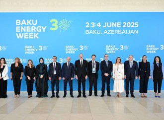 Prezident İlham Əliyev 30-cu “Caspian Oil and Gas”, 13-cü “Caspian Power” və 30-cu “Baku Energy Forum”un rəsmi açılış mərasimində çıxış edib