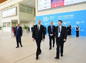 Prezident İlham Əliyev 30-cu “Caspian Oil and Gas”, 13-cü “Caspian Power” və 30-cu “Baku Energy Forum”un rəsmi açılış mərasimində çıxış edib