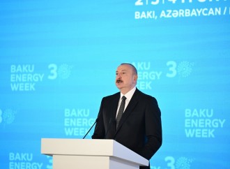 Prezident İlham Əliyev 30-cu “Caspian Oil and Gas”, 13-cü “Caspian Power” və 30-cu “Baku Energy Forum”un rəsmi açılış mərasimində çıxış edib