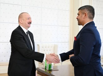 Prezident İlham Əliyev minifutbol üzrə dünya çempionatının qalibi olan Azərbaycan milli komandasının üzvlərini qəbul edib