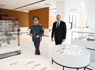 Prezident İlham Əliyev Dövlət Gömrük Komitəsinin yeni inzibati binasının açılışında iştirak edib