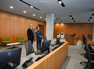 Prezident İlham Əliyev Dövlət Gömrük Komitəsinin yeni inzibati binasının açılışında iştirak edib