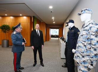 Prezident İlham Əliyev Dövlət Gömrük Komitəsinin yeni inzibati binasının açılışında iştirak edib