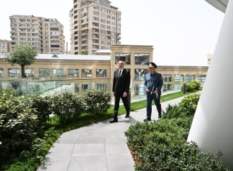 Prezident İlham Əliyev Dövlət Gömrük Komitəsinin yeni inzibati binasının açılışında iştirak edib