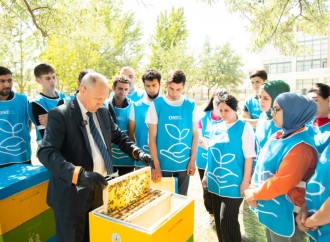 Heydər Əliyev Fondunun vitse-prezidenti Leyla Əliyevanın təşəbbüsü ilə Xızı rayonunda keçirilən “Gənc arıçı” layihəsinin təlim mərhələsi yekunlaşıb