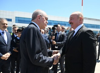 Prezident İlham Əliyev Türkiyəyə işgüzar səfərə gəlib