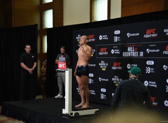 Bakıda "UFC Fight Night" iştirakçılarının rəsmi çəki mərasimi keçirilib