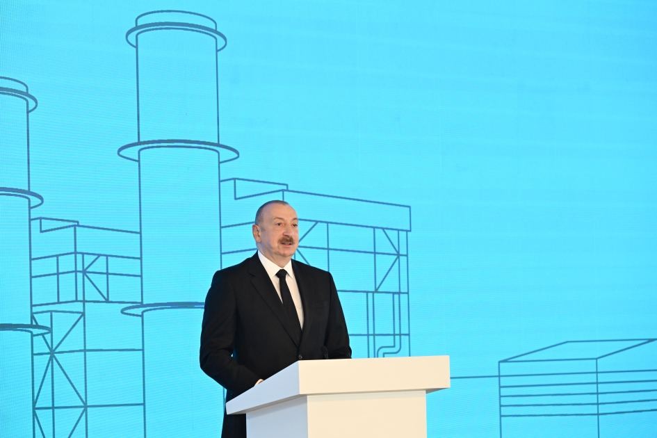 Prezident İlham Əliyev: Bir çox ölkələr Azərbaycan qazından istifadə edib öz enerji təhlükəsizliyini təmin edir