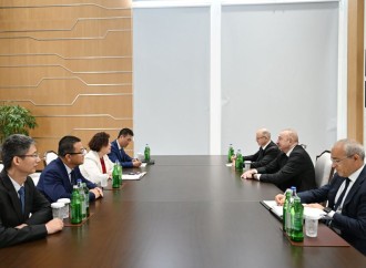 Prezident İlham Əliyev Mingəçevirdə Çinin “Dongfang Electric İnternational Corporation” Şirkətinin İdarə Heyətinin sədrini qəbul edib