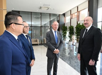 Prezident İlham Əliyev Mingəçevirdə “8 Noyabr” Elektrik Stansiyasının açılış mərasimində iştirak edib