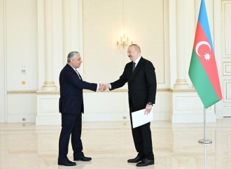 Prezident İlham Əliyev İranın Azərbaycanda yeni təyin olunmuş səfirinin etimadnaməsini qəbul edib