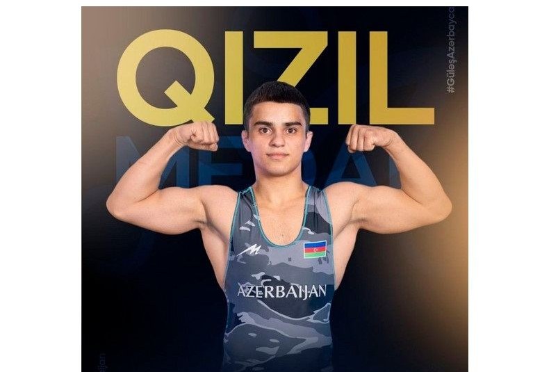 Güləşçimiz Avropa çempionu olub