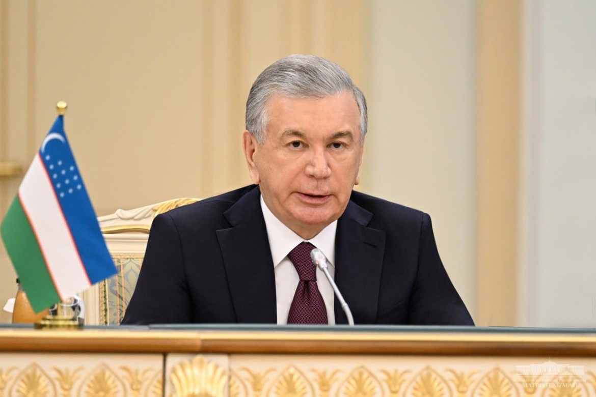 Şavkat Mirziyoyev: Özbəkistanla Azərbaycan arasındakı qardaşlıq bağları xalqlarımızın tərəqqisinə xidmət etməkdədir