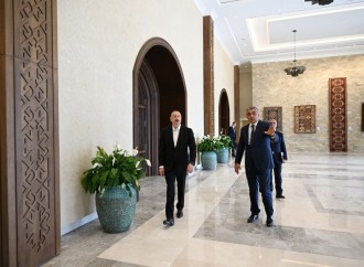 Prezidenti İlham Əliyev Xankəndi Konqres Mərkəzinin açılışında iştirak edib