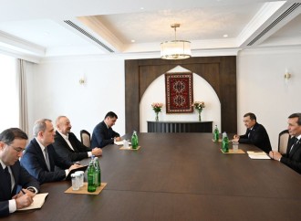 Prezident İlham Əliyev Xankəndidə Türkmənistanın Nazirlər Kabineti Sədrinin müavinini qəbul edib