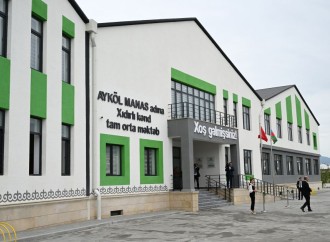 Prezident İlham Əliyev və Prezident Sadır Japarov Ağdam rayonunun Xıdırlı kəndinin 1-ci mərhələsinin açılışında iştirak ediblər