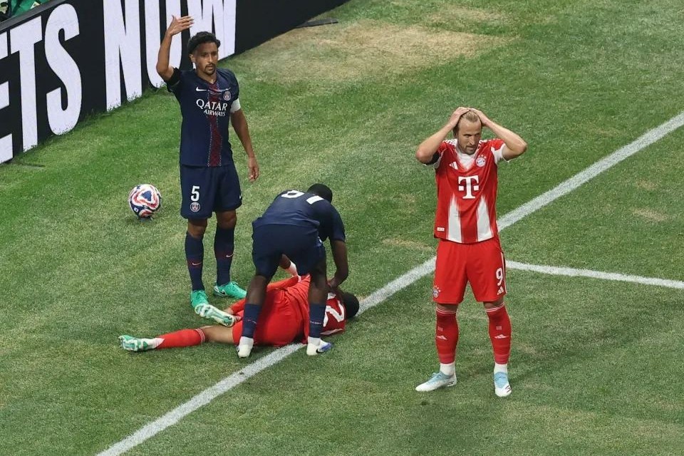 "Bavariya"nın futbolçusu Camal Musiala oyun zamanı zədələndi