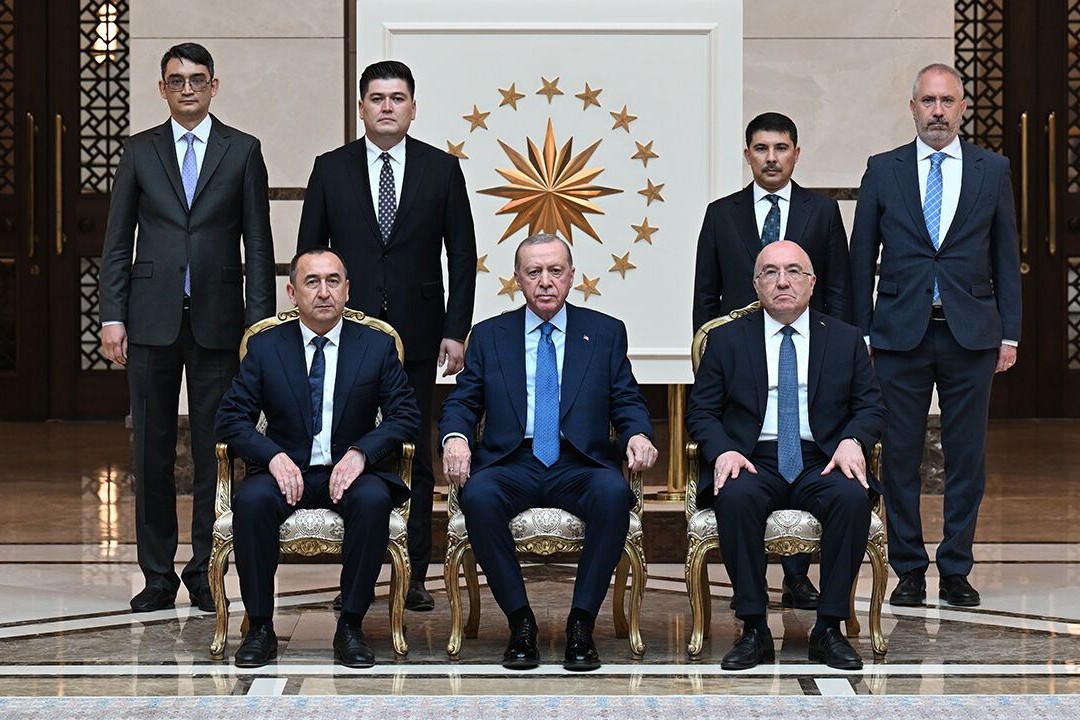 Ərdoğan dörd ölkənin səfirlərini qəbul edib