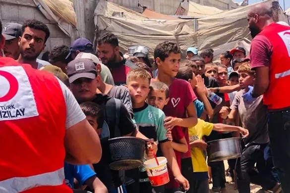 Türk Qızıl Aypara Cəmiyyəti Qəzzaya humanitar yardım göndərib
