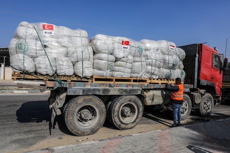 Türkiyə və UNRWA-dan Qəzzaya birgə humanitar dəstək