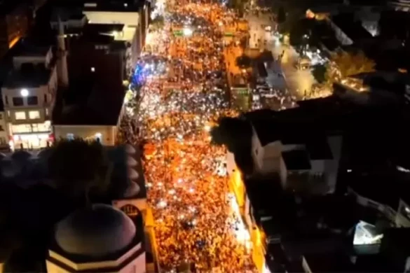 İstanbulda İsrailə qarşı yürüş başlayıb