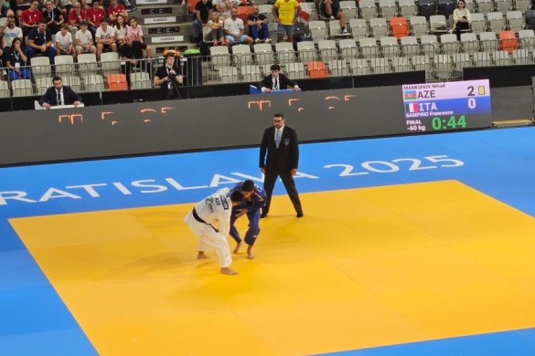 Cüdoçumuz Avropa çempionu oldu