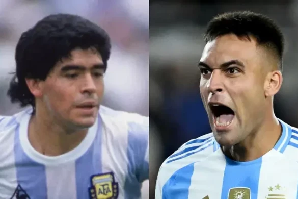 Lautaro Martinez Maradonanı geridə qoyub