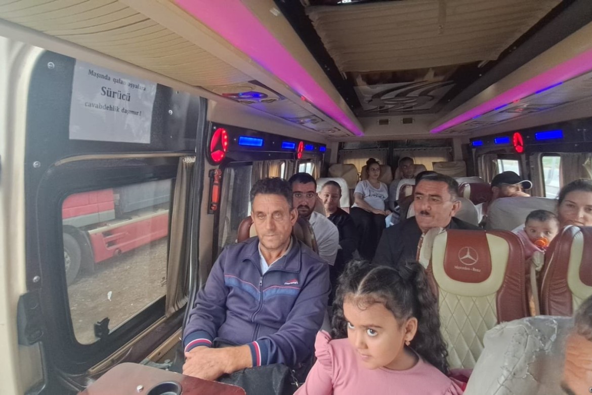Xocalı rayon Seyidbəyli kəndinə ilk köç karvanı yola salınıb